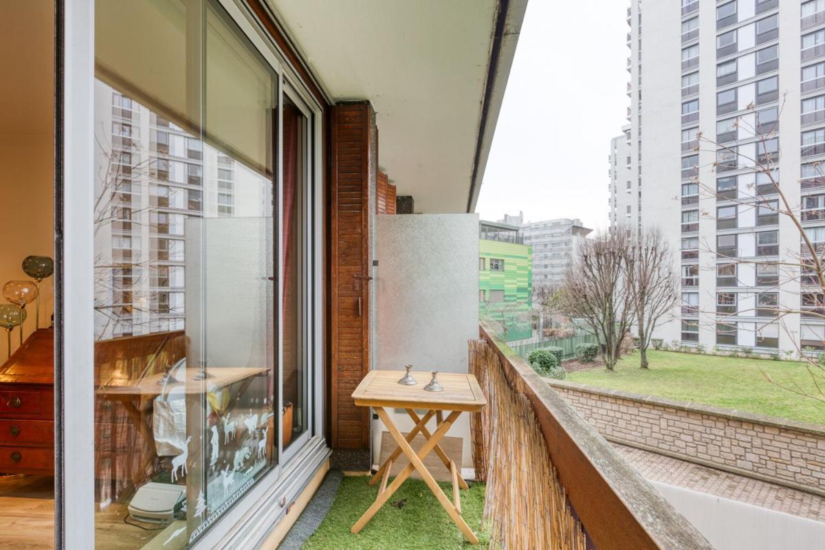 Ferienwohnung T2 Lumineux Avec Terrasse Boulogne-Billancourt Exterior foto