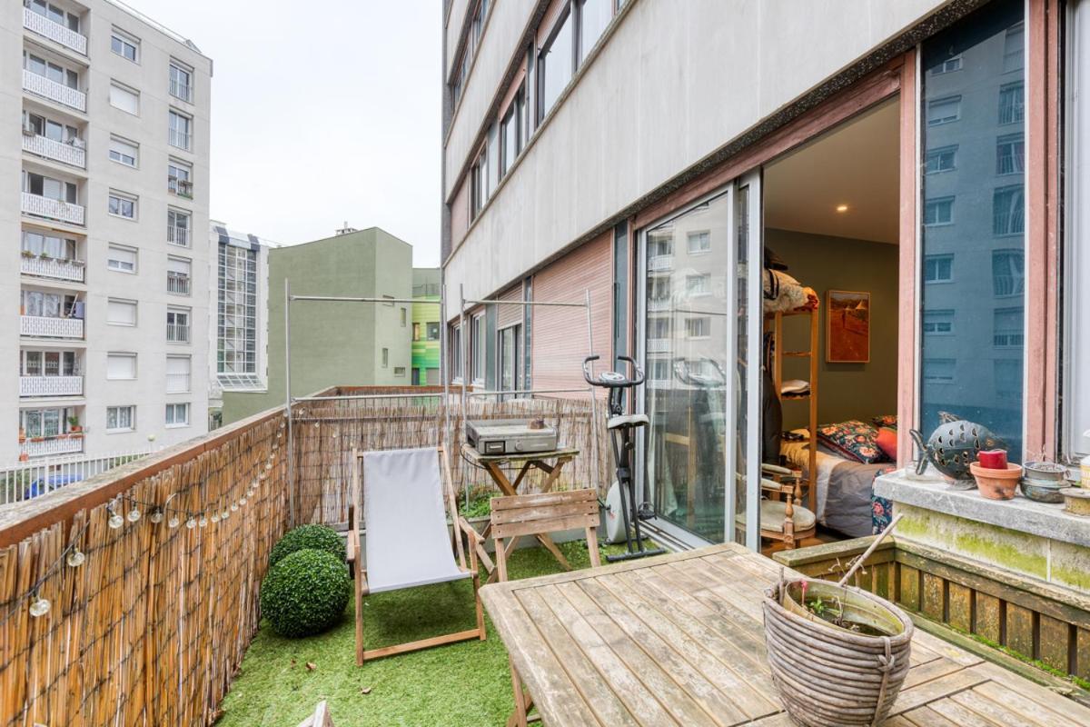 Ferienwohnung T2 Lumineux Avec Terrasse Boulogne-Billancourt Exterior foto
