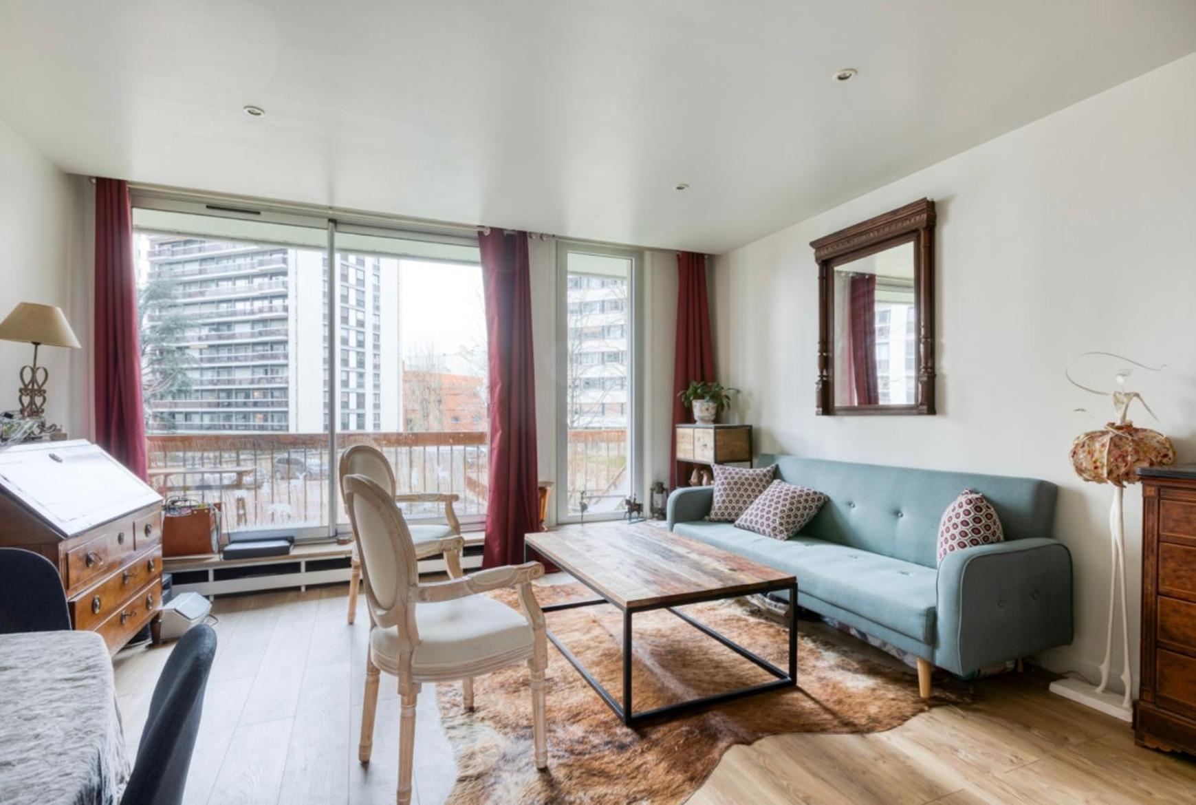 Ferienwohnung T2 Lumineux Avec Terrasse Boulogne-Billancourt Exterior foto